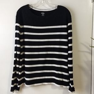NWT Old Navy Long sleeve Striped Knit Top